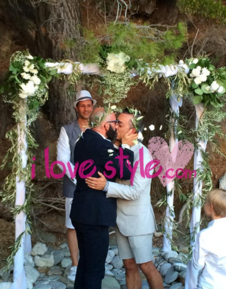 Ο γάμος του Κύπριου Χάρη Μαυρομιχάλη με το σύντροφό του