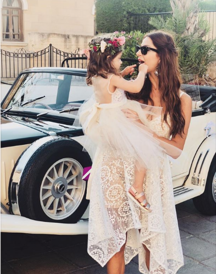 Όμορφο στιγμιότυπο! Η Κωνσταντίνα Ευριπίδου μας δείχνει τη μικρή Αριάδνη να παίζει στον παιδικό σταθμό!