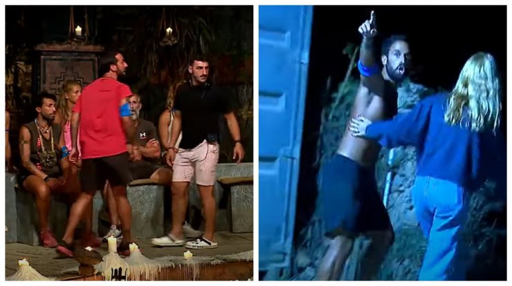 Χαμός στο “Survivor”: Άρης και Τάκης κόντεψαν να πιαστούν στα χέρια - Τους χώρισε η παραγωγή [βίντεο]