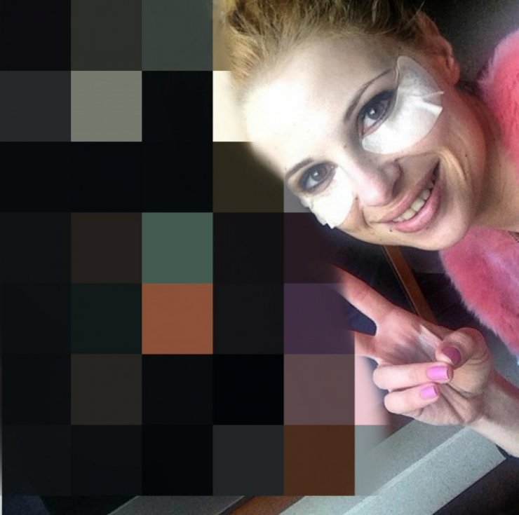 Έτσι πέρασε το πρωί της Κυριακής η Χριστιάνα Αριστοτέλους