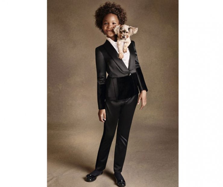 Quvenzhané Wallis: Το πρόσωπο του Armani Junior