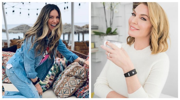 Η Αθηνά Οικονομάκου και η Τατιάνα Στεφανίδου φόρεσαν την ίδια μπλούζα και δε φαντάζεστε πόσο κοστίζει!