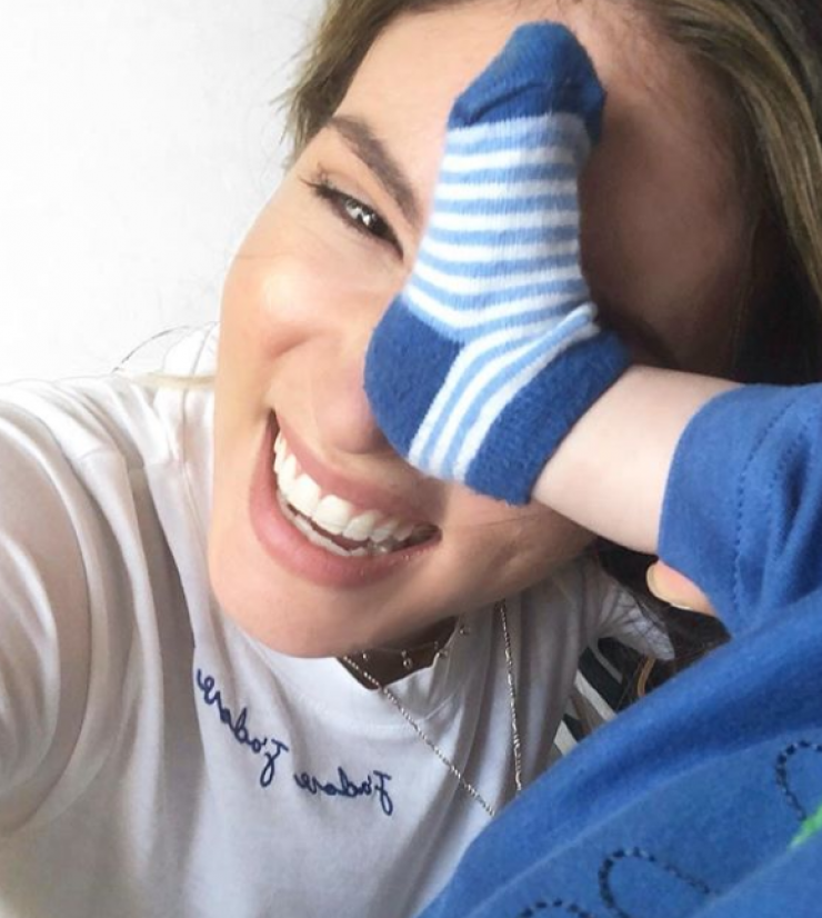 “Λιώσαμε”! Το πιο χαριτωμένο δώρο που έλαβε η Αθηνά Οικονομάκου για το μικρό Μάξιμο και τη ξετρέλανε!