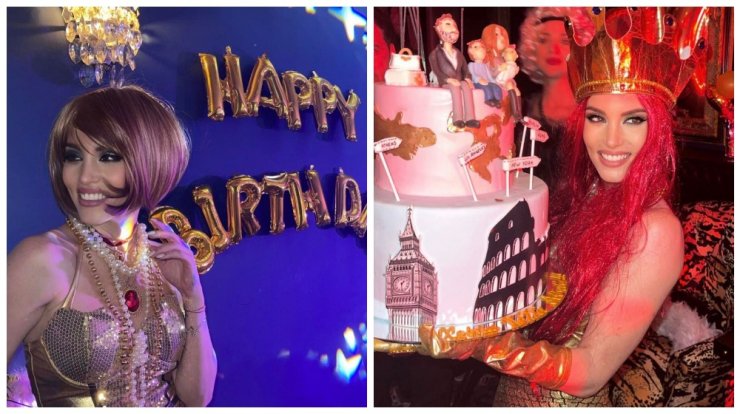 Αθηνά Οικονομάκου: Το πάρτι μασκέ για τα γενέθλιά της! [εικόνες]