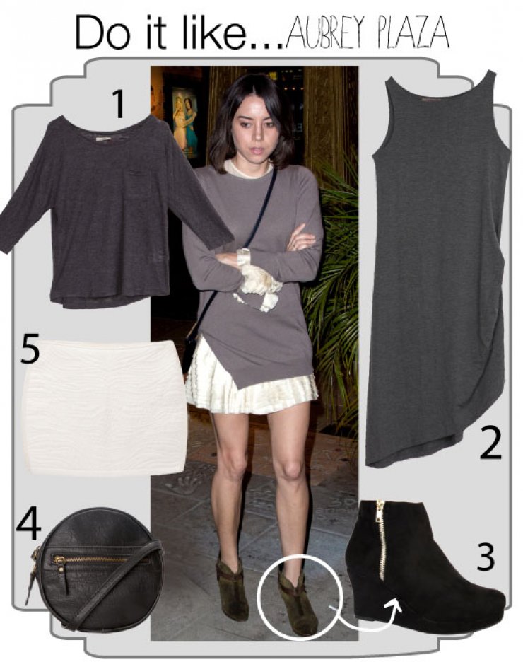 Do it like…Aubrey Plaza