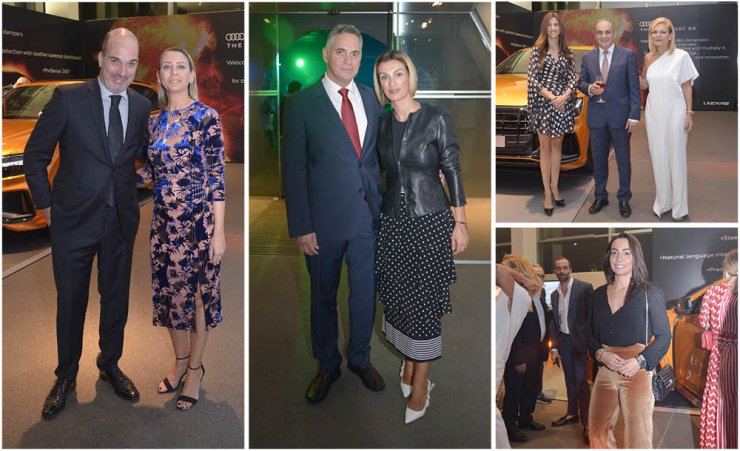 Στο Audi Terminal για την πρώτη παρουσίαση του νέου Audi Q8