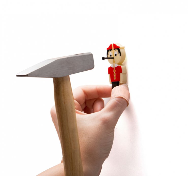 Για να μην τρυπάς το δάχτυλο!