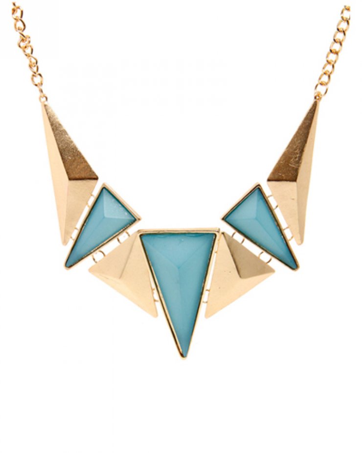 Κολιέ σε χρυσαφί χρώμα