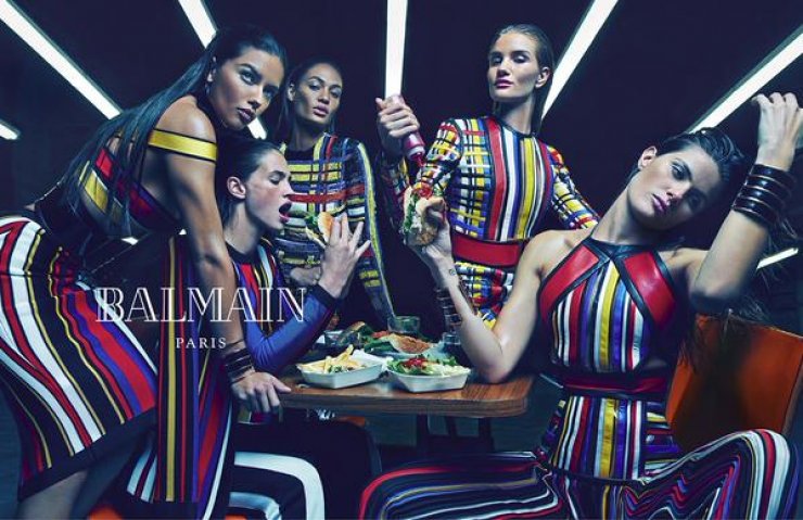 H νέα καμπάνια του Balmain είναι η ωραιότερη της σεζόν