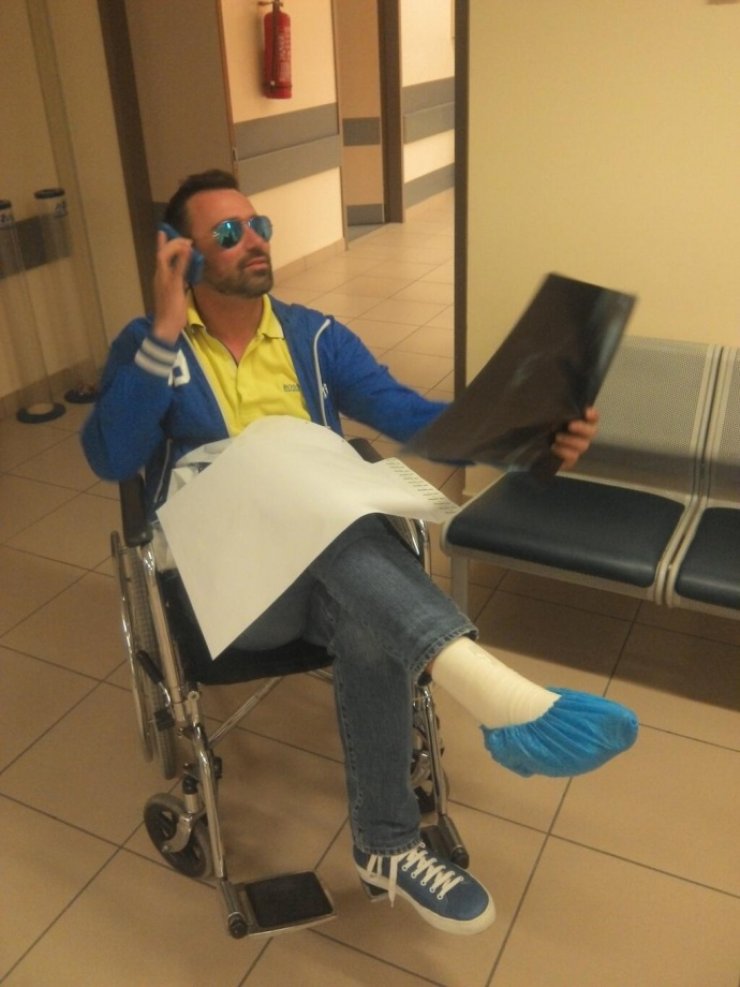 Γιώργος Καπουτζίδης: λεπτομέρειες για το ατύχημά του