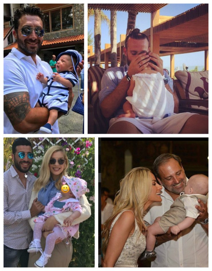 Γιορτή του πατέρα: Οι μπαμπάδες της κυπριακής showbiz σε τρυφερές φωτογραφίες με τα παιδιά τους