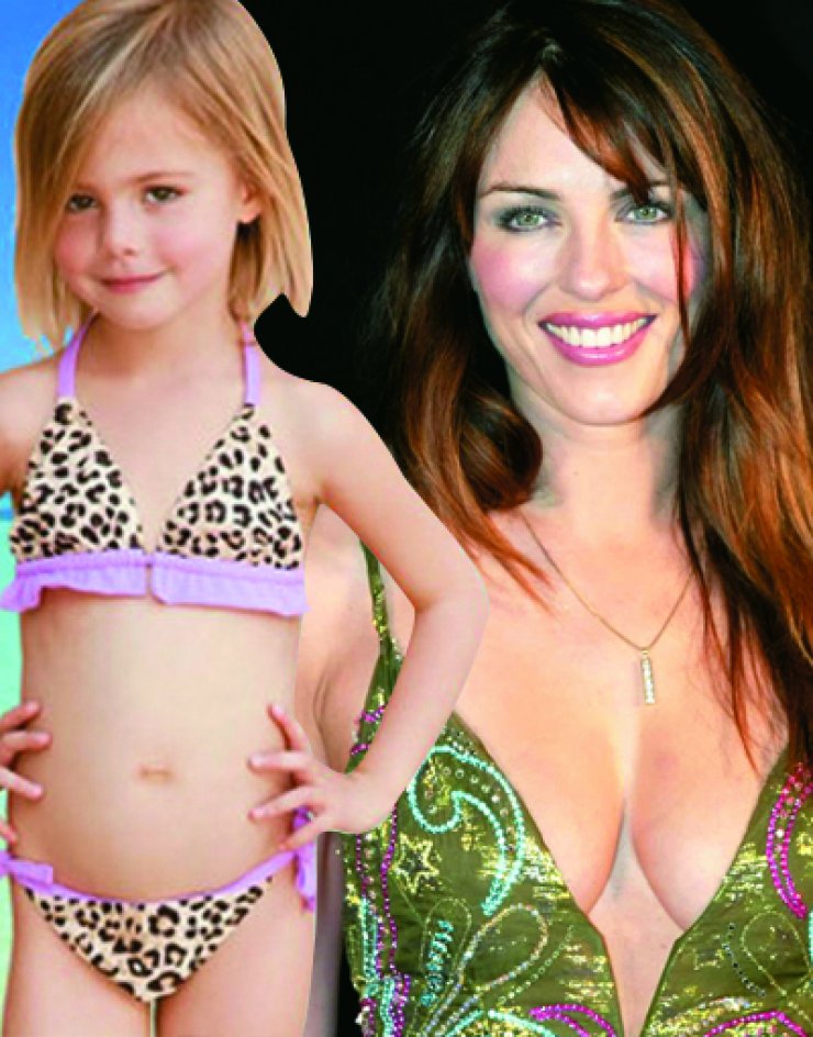 Αντιδράσεις για την παιδική swimwear σειρά της Elizabeth Hurley