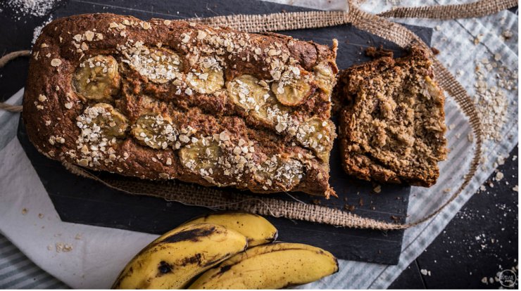 Εύκολο κέικ μπανάνας χωρίς γλουτένη