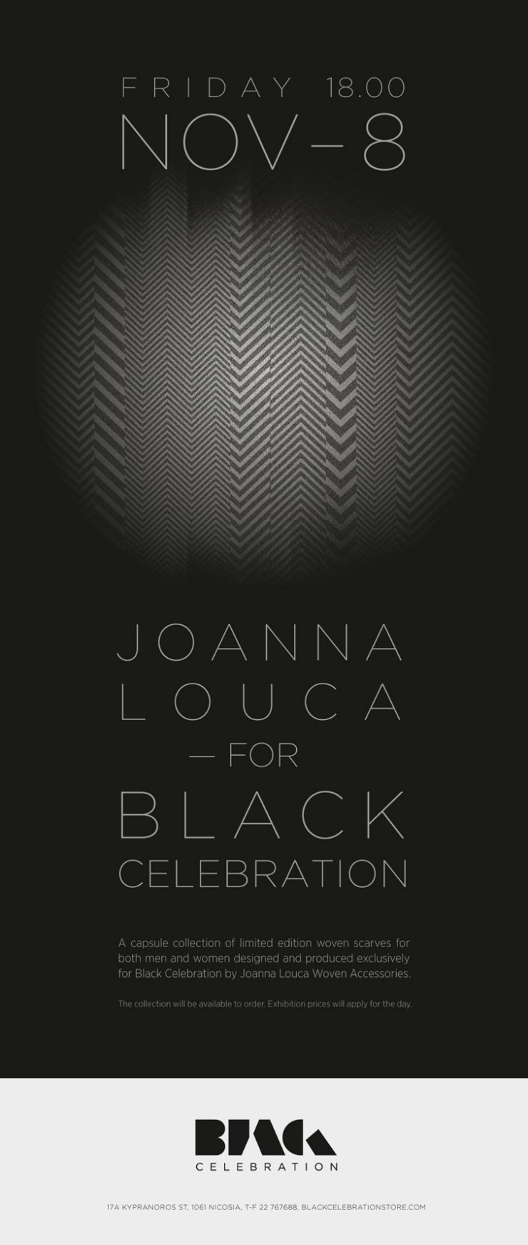 Joanna Louca for Black Celebration