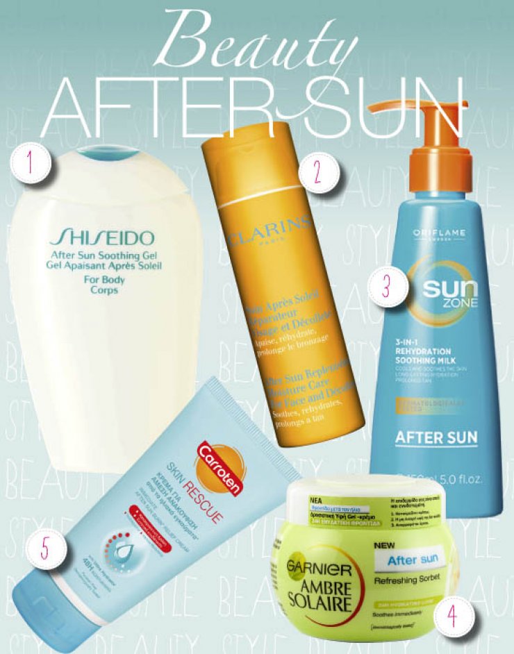 After Sun: Τα 5 καλύτερα της αγοράς!