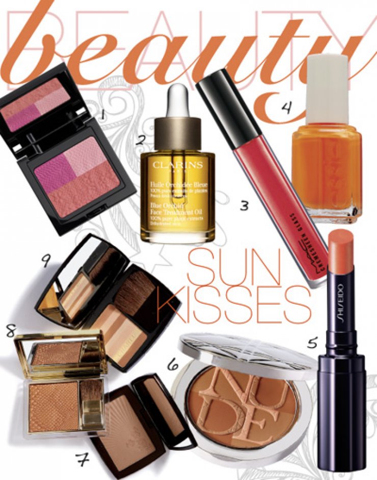 Ηλιοκαμένη επιδερμίδα με μία κίνηση