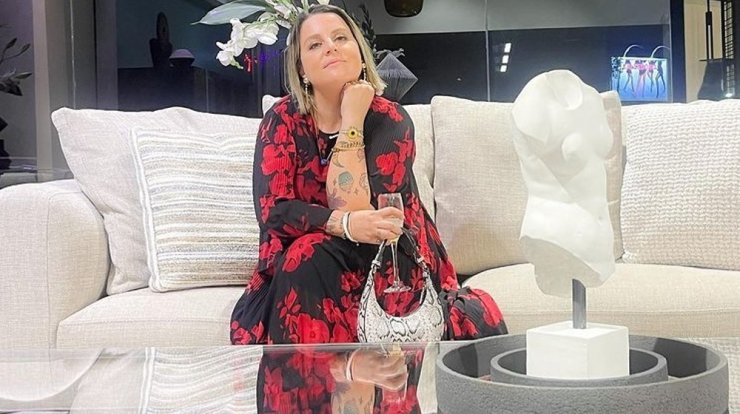 Το ανατρεπτικό French manicure της Στέφανης Παναγή