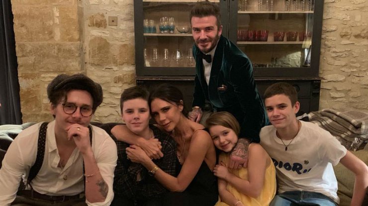 Beckhams: Διακοπές στην Ελλάδα [εικόνες]