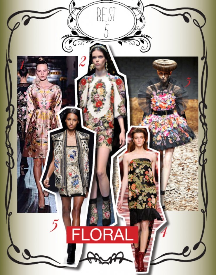 Best 5 floral