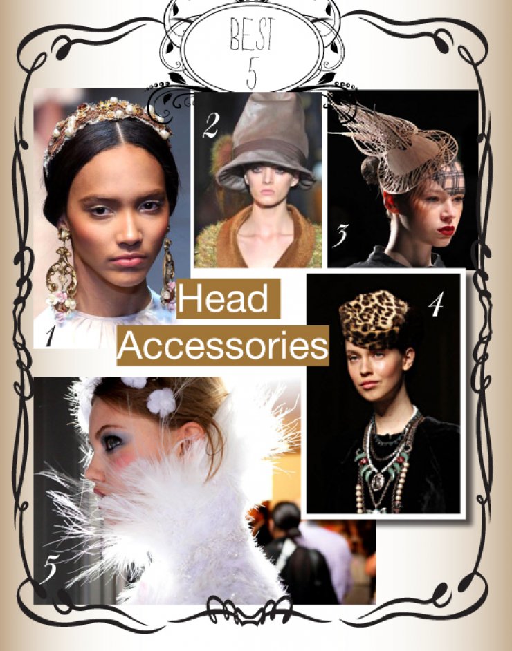 Top 5 αξεσουάρ μαλλιών