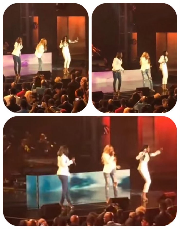 Η Beyoncé στη σκηνή με τις Destiny