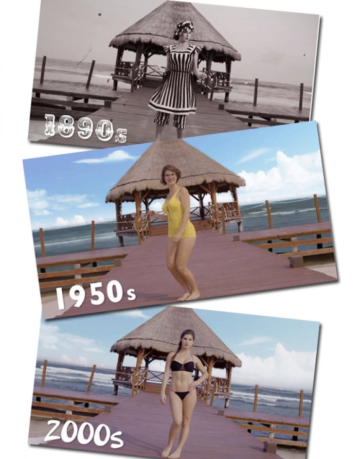 Η επανάσταση του μπικίνι μέσα σε ένα αιώνα! [βίντεο]