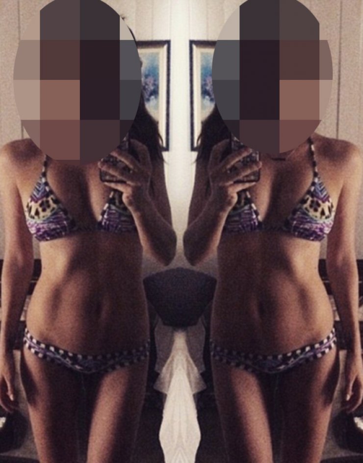 Κοιλιακοί φέτες ένα μήνα μετά τη γέννα [εικόνες]