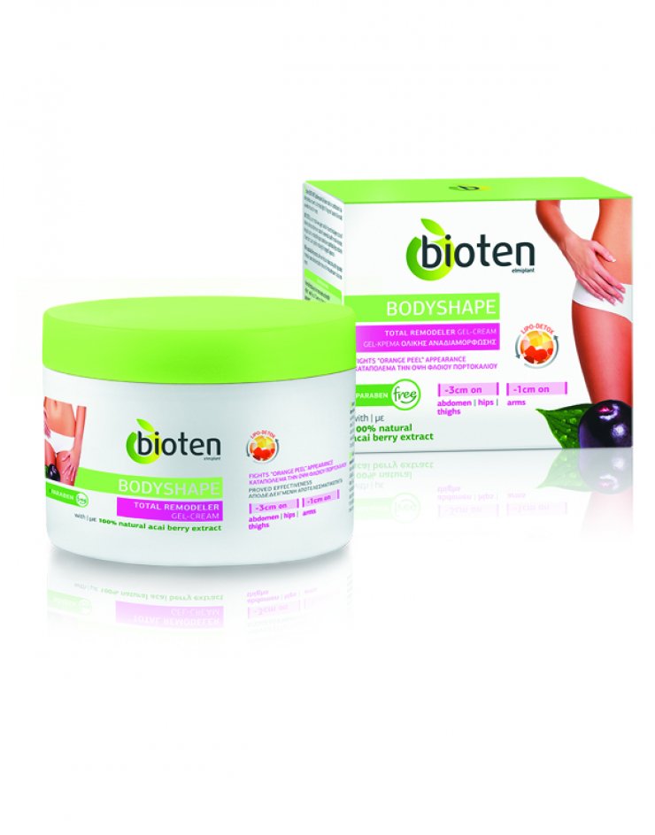 Bodyshape Total Remodeler Gel-Cream: Απόκτησε ένα ολοκληρωτικά τέλειο σώμα
