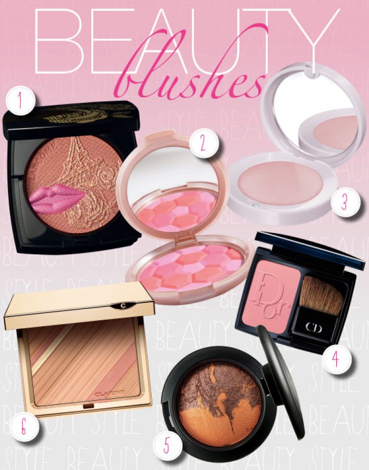 Ρουζ: Επέλεξε χρώμα και απόχρωση!