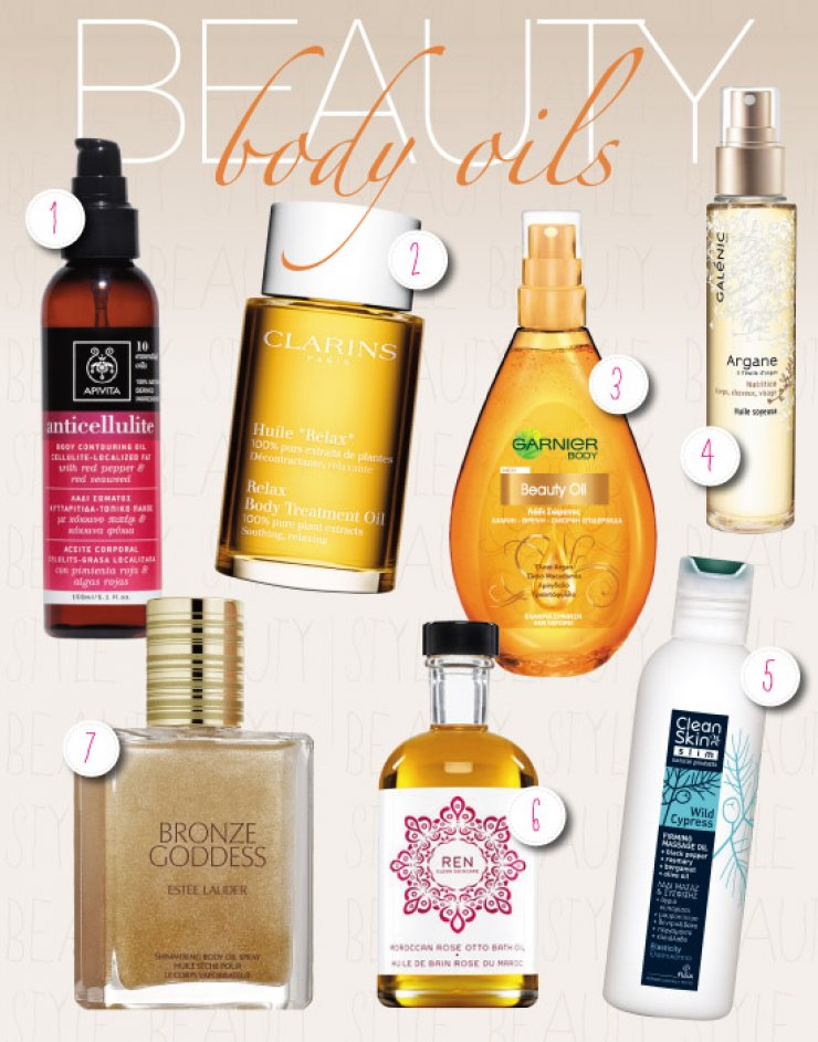 Body Oils: Τα καλύτερα της αγοράς!