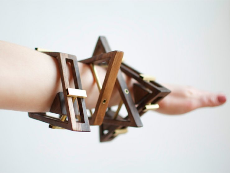 Βραχιόλι από πέτρα και ξύλο