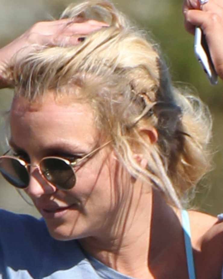 Britney Spears: Την πρόδωσαν τα extensions [εικόνες]