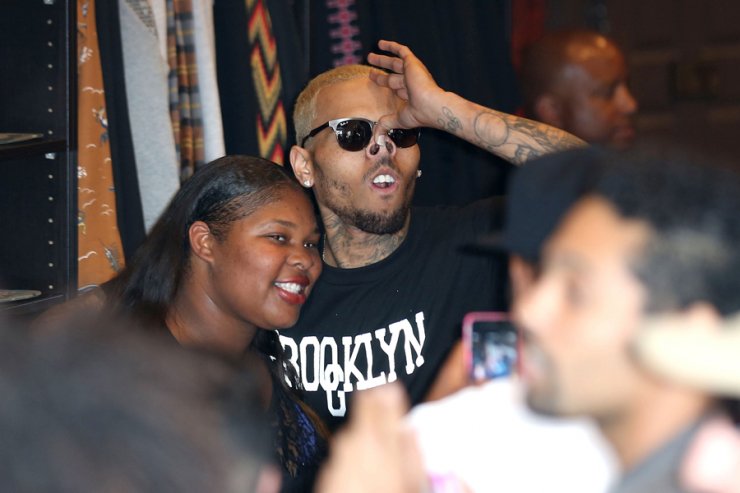 Οι γκριμάτσες του Chris Brown 