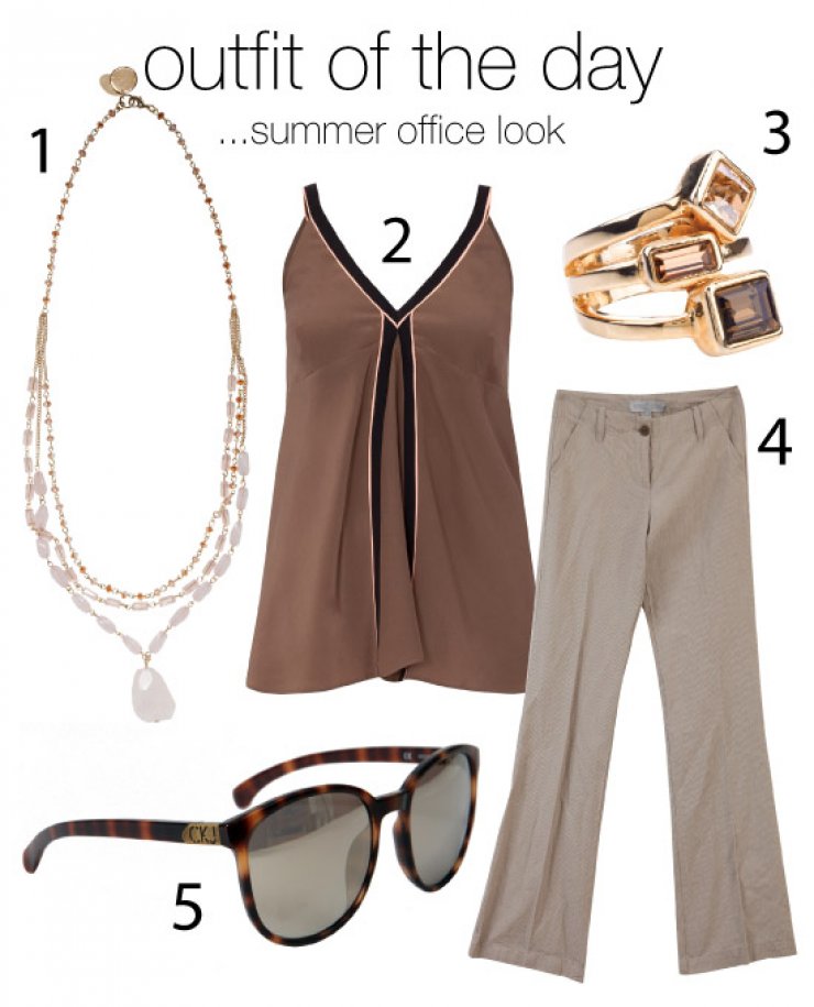 Summer office look