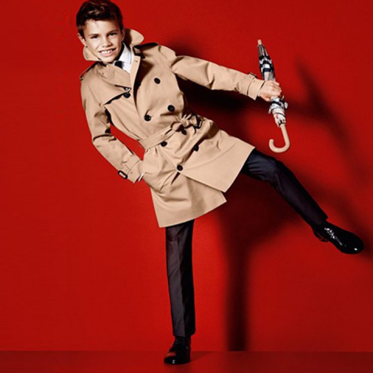 Romeo Beckham: Μοντέλο της Burberry