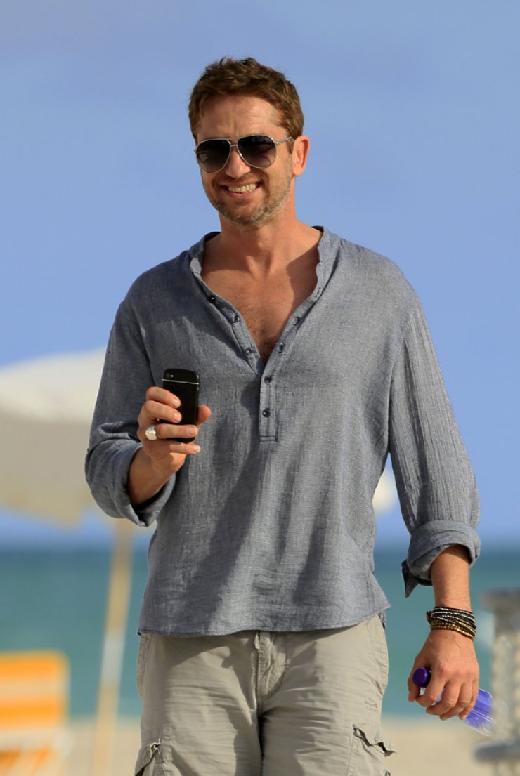 Ο Gerard Butler έγινε παπαράτσι