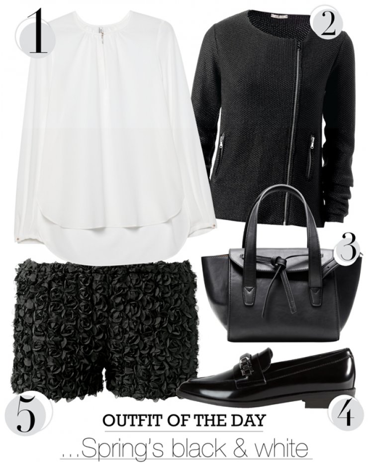 Spring’s black & white