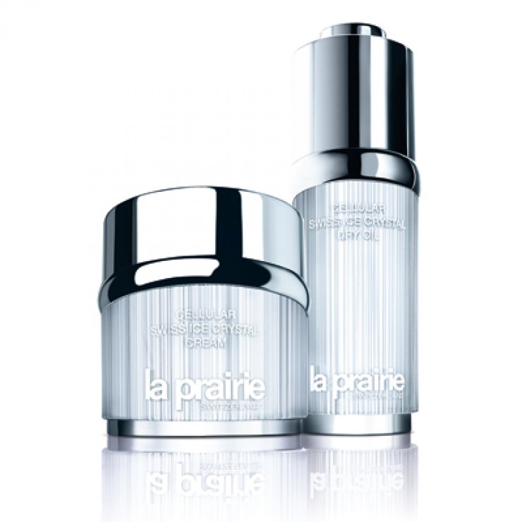 La Prairie: Παρουσιάζει το Cellular Swiss Ice Crystal Cream & Dry Oil