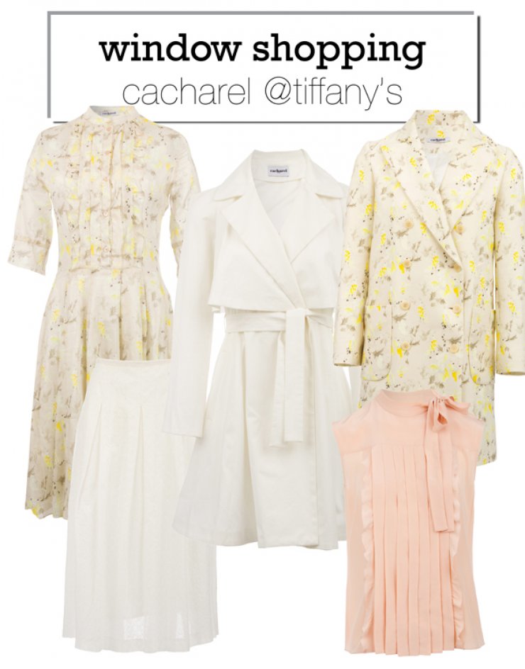 Cacharel @ tiffany’s