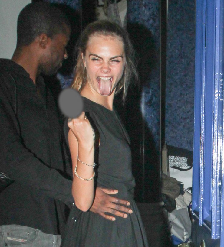 Η Cara Delevingne είναι κακό κορίτσι [εικόνες]
