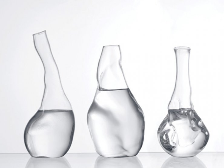 Διάφανη καράφα