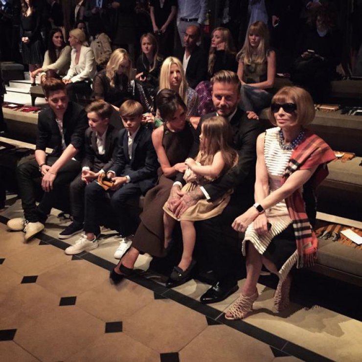 Οικογένεια Μπέκαμ: Σε απαρτία στο event της Burberry London στο LA [Εικόνες]