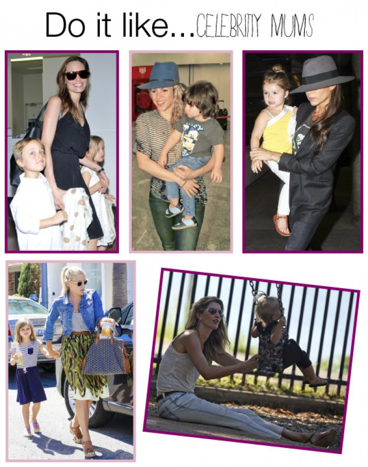 Celebrity mums