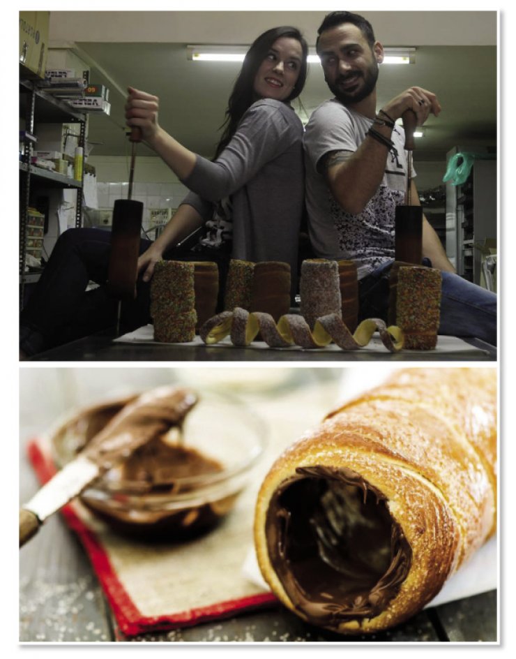 Ανακαλύψαμε το λαχταριστό "κέικ καμινάδας" στην Κύπρο