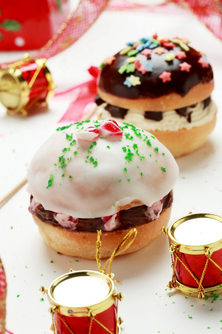 Hot and ice Christmas με μικρά brioche