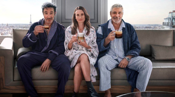 Η Nespresso επαναφέρει τον George Clooney και τον Jean Dujardin στην οθόνη στη νέα  διαφήμιση που θυμίζει κωμωδία δράσης