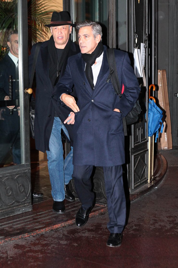 Ο Clooney στο Μιλάνο [φωτογραφίες]