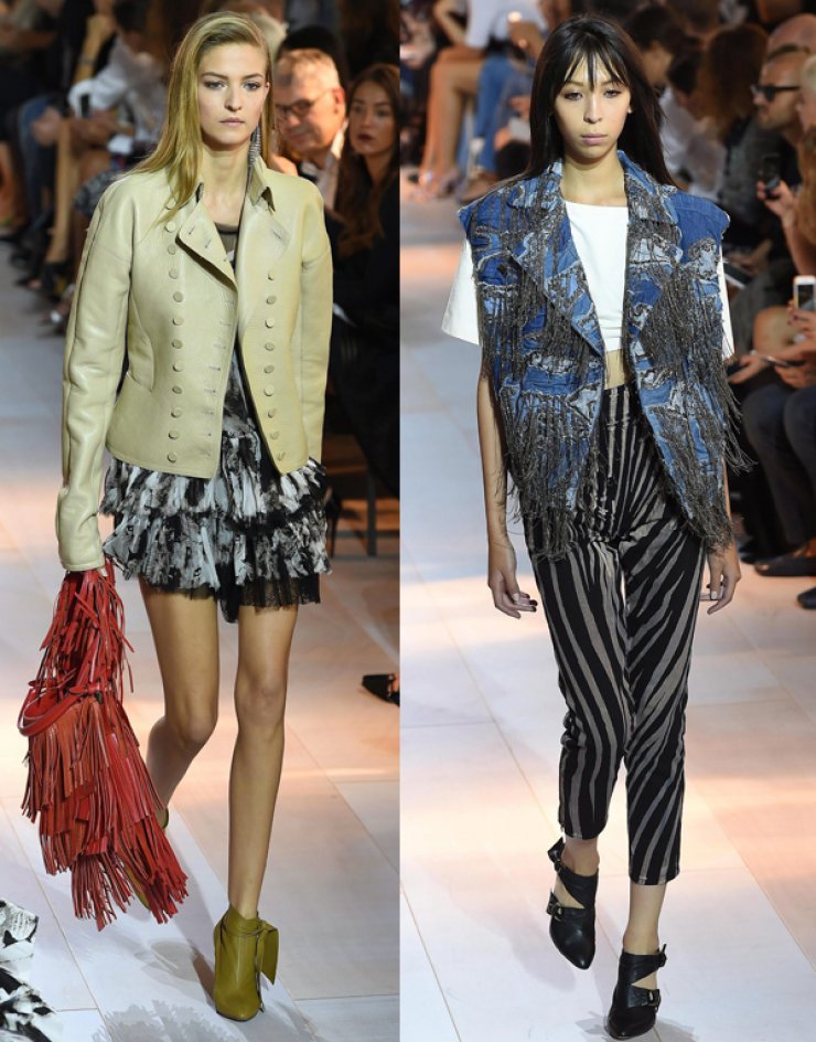 Milan fashion Week: Frond row στο show του Roberto Cavalli