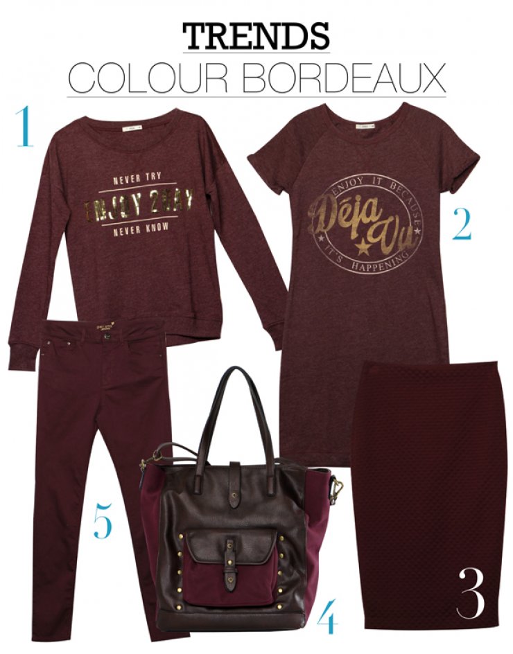 Colour Bordeaux