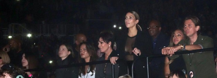 Διάσημες παρουσίες στη συναυλία του Kanye West 